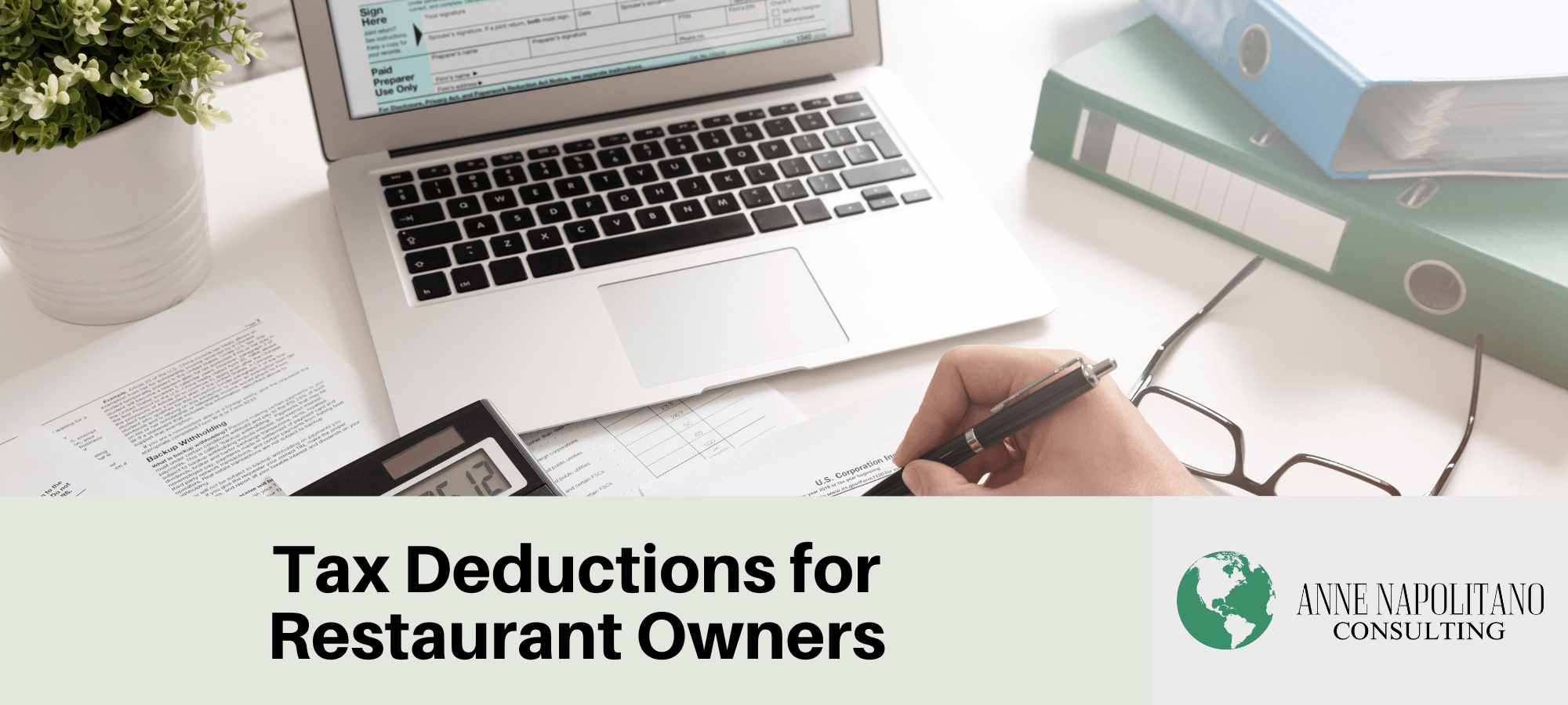 Tax deductions for restaurant owners