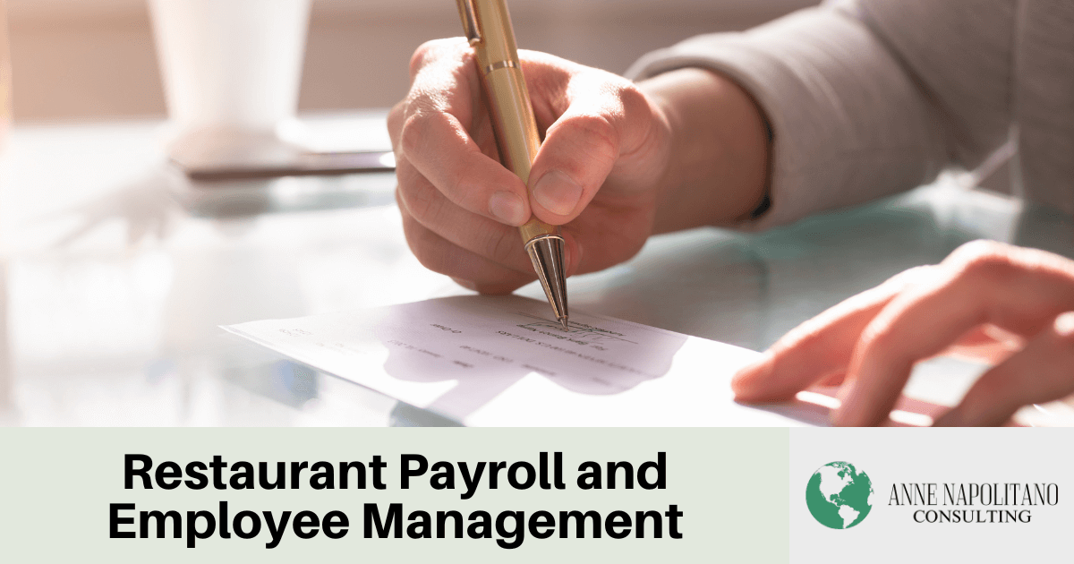 Restaurant payroll